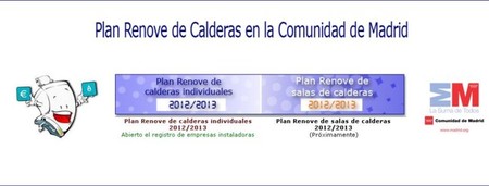 El Plan Renove de Calderas de la Comunidad de Madrid 2012/2013 ya está disponible, no te lo pierdas