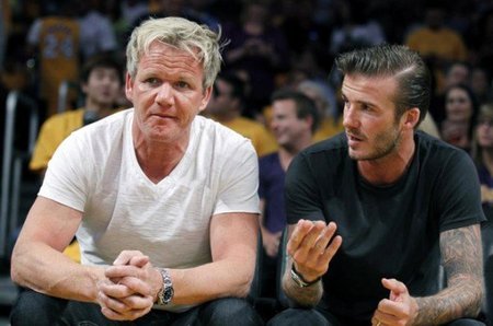 El nuevo estilo rockero de David Beckham