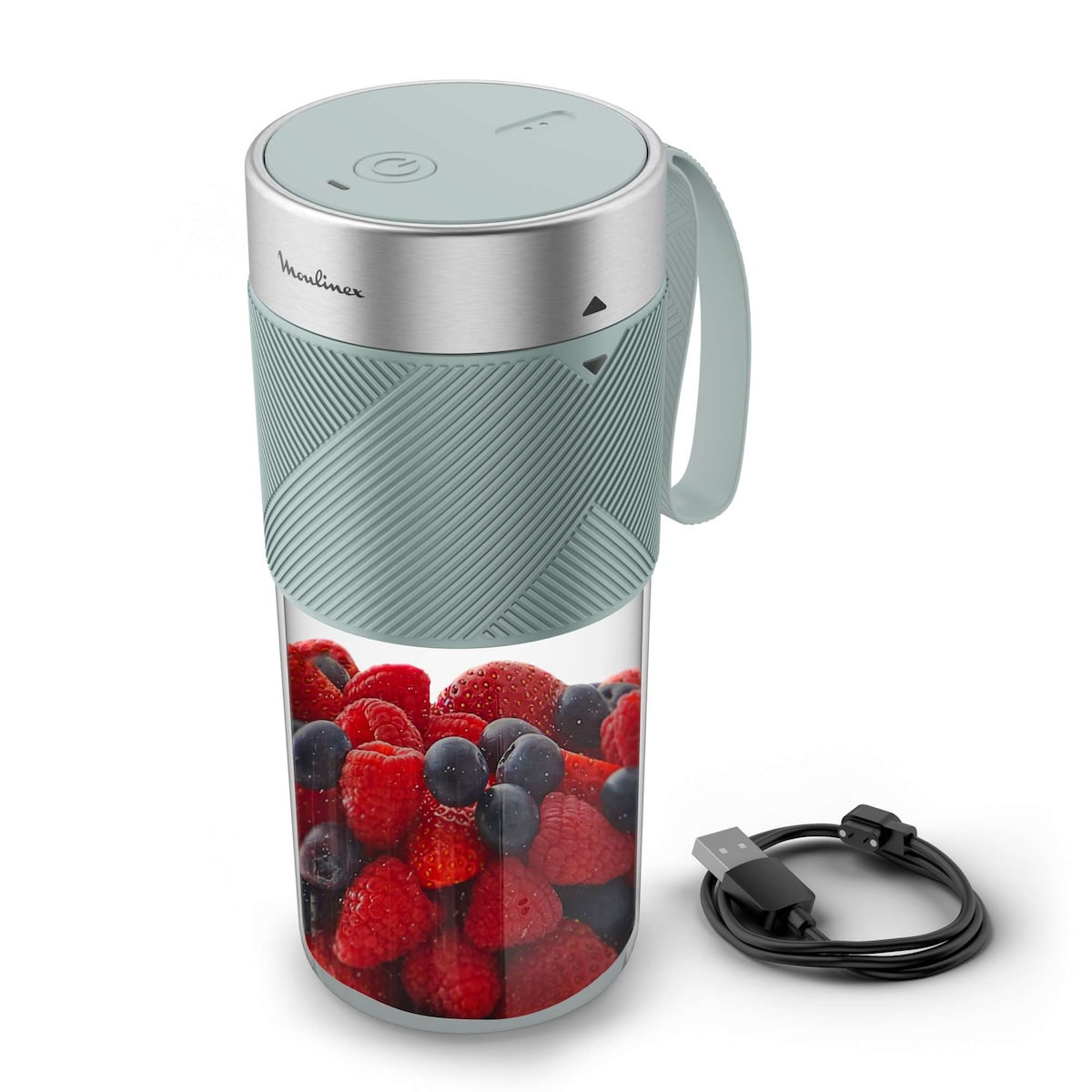 Batidora portátil USB Moulinex Lightmix - 11 usos por carga