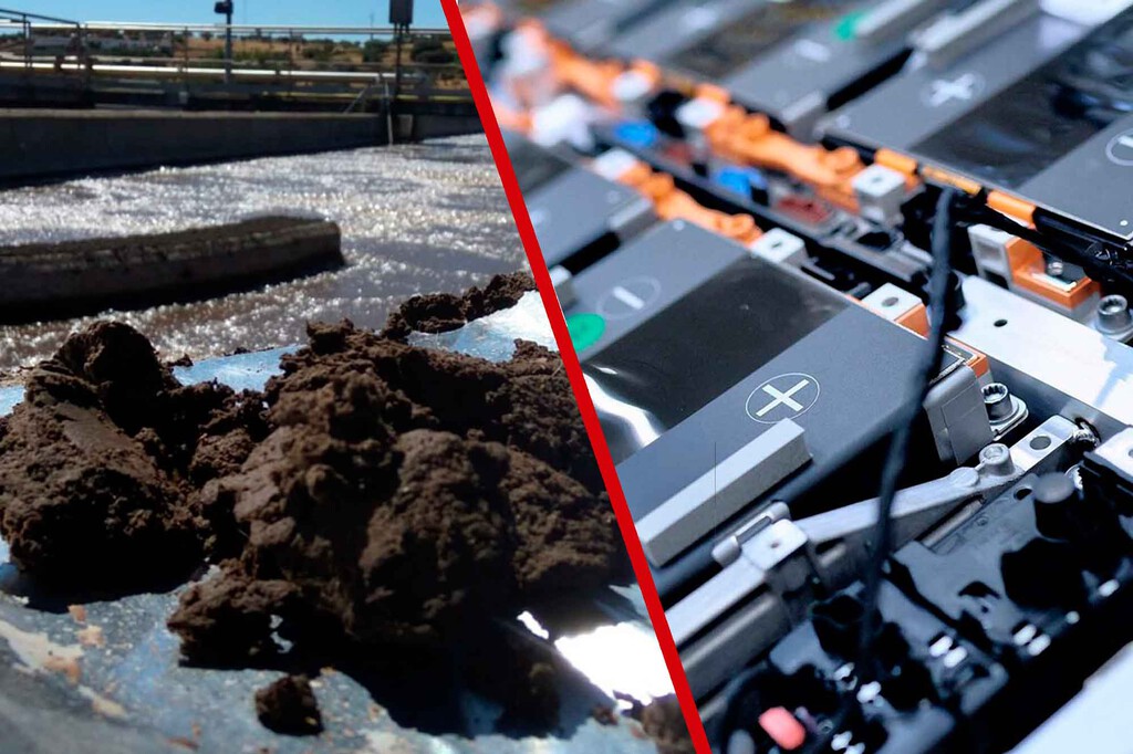 Del váter al coche eléctrico: investigadores españoles dan con la clave para baterías más sostenibles y baratas a base de lodo de depuradora
