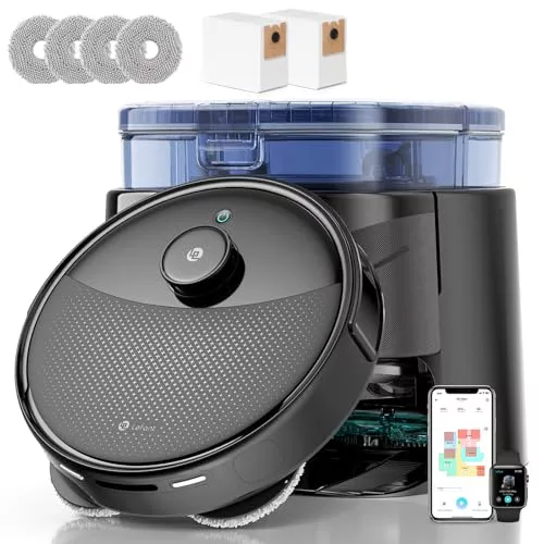 Lefant M3 MAX Robot Aspirador y Friegasuelos con Base 4 en 1 de Autovaciado