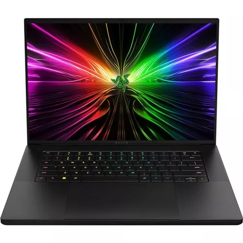 Razer Blade 16 (2024) - Portátil Gaming de 16 Pulgadas Mini-LED Modo dua - Nvidia Geforce RTX4070 - Intel i9-14900HX - 16" UHD+ 120Hz & FHD+ 240Hz - Snap Tap (16 GB DDR5, 2TB SSD) Español | Negro