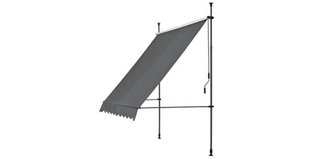 toldo articulado con armazón