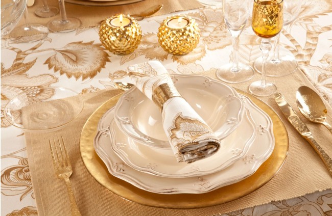Decoración de navidad. cómo decorar la mesa de navidad
