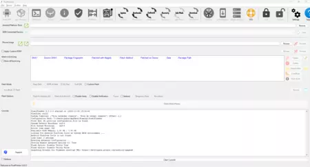 Windows 上の PixelFlasher インターフェイスは次のようになります。高度な性質にもかかわらず、非常に直感的です