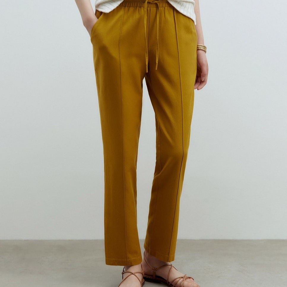 Sfera - Pantal�n fluido lino.
