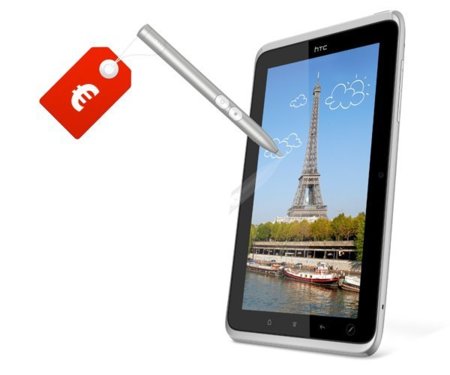El lápiz del HTC Flyer podría ser un accesorio opcional, al menos en Estados Unidos
