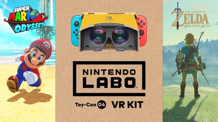 The Legend of Zelda: Breath of the Wild y Super Mario Odyssey ya son compatibles con la realidad virtual de Nintendo Switch