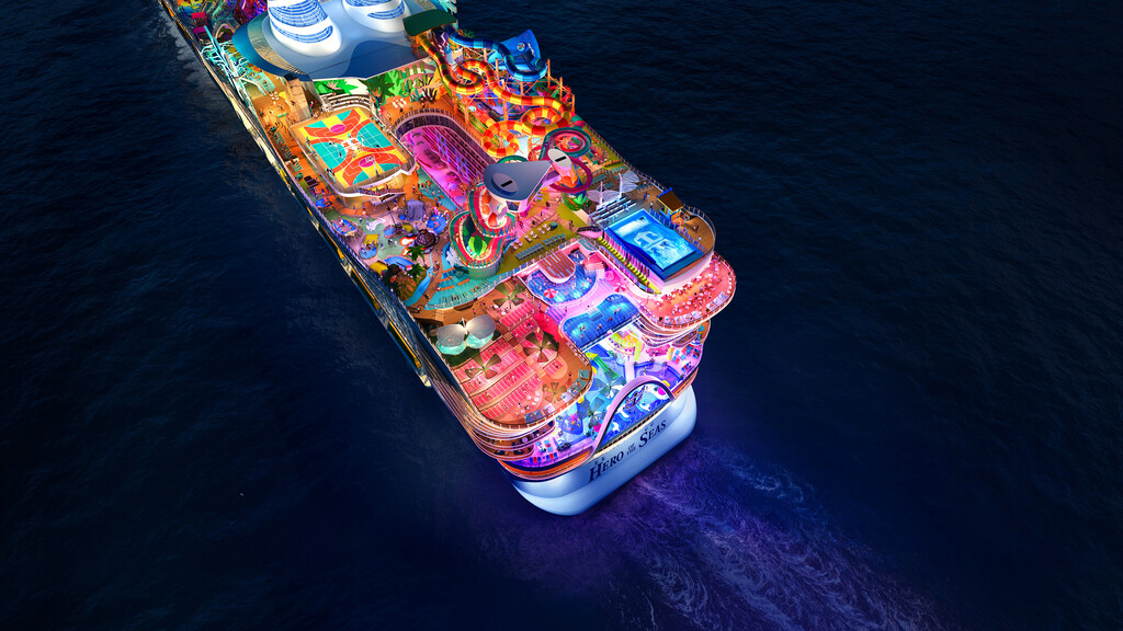 Creíamos que los cruceros ya lo habían llevado todo al límite: con el 'Hero of the Seas', Royal Caribbean opina que no
