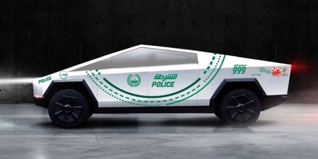 Tesla Cybertruck se une a la policía de Dubai
