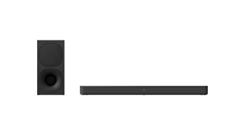 Sony HT-S400 Barra de Sonido de 2.1 Canales con un Potente subwoofer inalámbrico y tecnología de Altavoz X-Balanced, Negro, 330 W + Sub