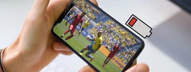 Mis consejos para ahorrar batería al ver partidos de fútbol y no quedarte 'a cero' antes del minuto 90