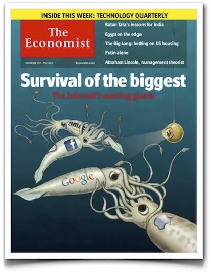 La guerra de los gigantes de internet, la prensa escrita y el viejo conglomerado mediático