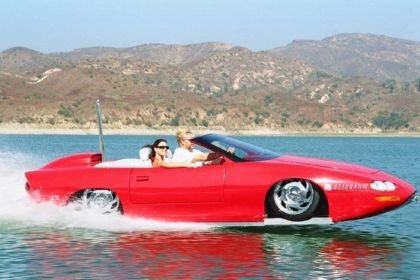 WaterCar Camaro, el muscle car anfibio