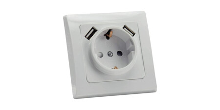 enchufe + USB Leroy Merlin
