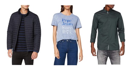 Chollos en tallas sueltas de chaquetas, camisetas y camisas de marcas como Jack & Jones, Superdry o Pepe Jeans en Amazon por menos de 20 euros