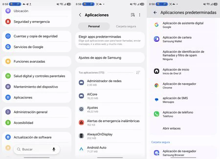 Apps Samsung