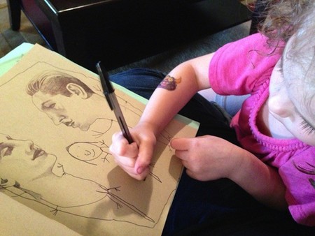 ¿Qué harías si tu hijo te pidiera colaborar contigo en un trabajo artístico?