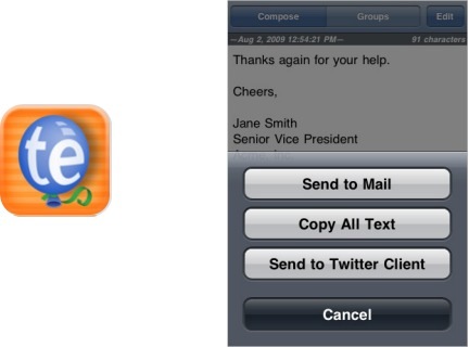 TextExpander ya tiene aplicación para el iPhone