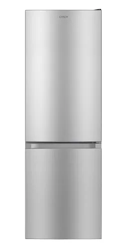 Candy CCG1S 518EX Frigorífico Combi, Ancho 55cm, Altura 1,80m, Capacidad 252L, Cajón Verdulero, Control Mecánico de la temperatura, Iluminación LED, Puerta Reversible, 41DB, Inox