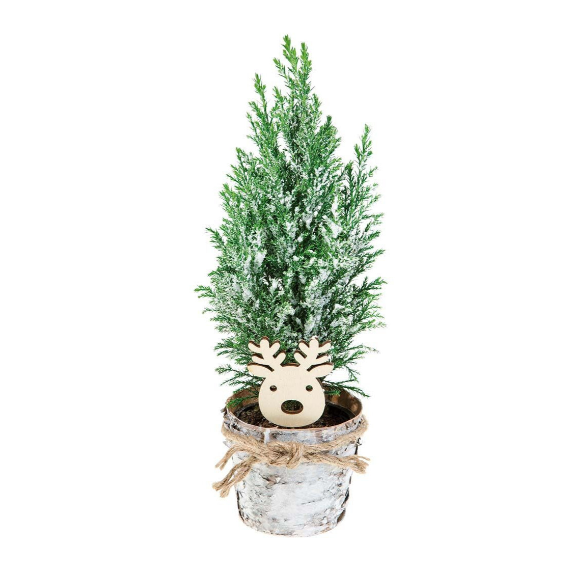 Mini Arbre De Noël Rose 60 Cm - Décoré Avec Boules Et Guirlandes - PVC - Pour Table, Bureau, Décoration