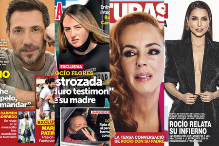 Antonio David amenaza con demandas, Rocío Flores está hundida y Paloma Cuevas renace de sus cenizas: estas son las portadas del miércoles 24 de marzo