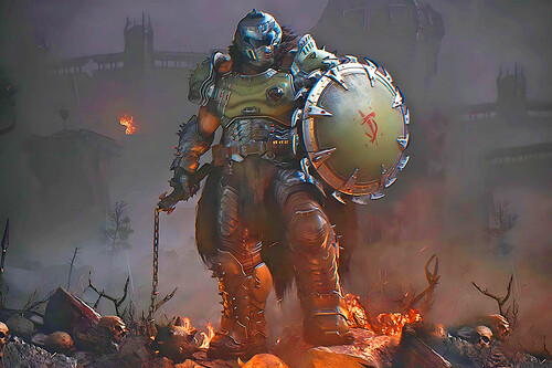DOOM The Dark Ages se estrena con bastantes menos jugadores en Steam que DOOM Eternal