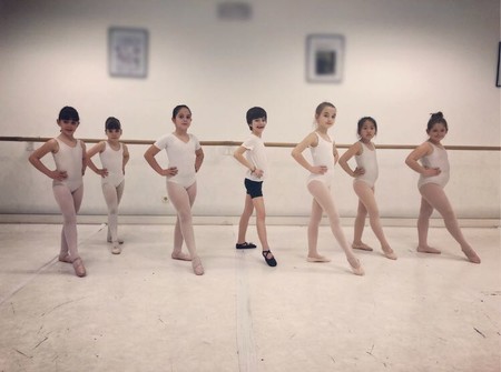 Diego haciendo ballet