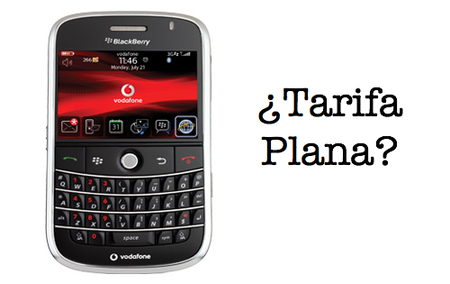 BlackBerry y sus "tarifas planas"