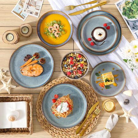 Vancasso Playa Vajillas Completas Para 6 Personas