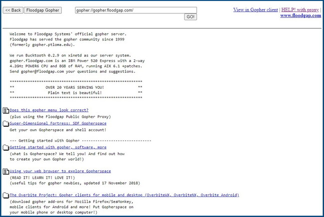 La historia de Gopher, el protocolo que dominó Internet antes de la ...