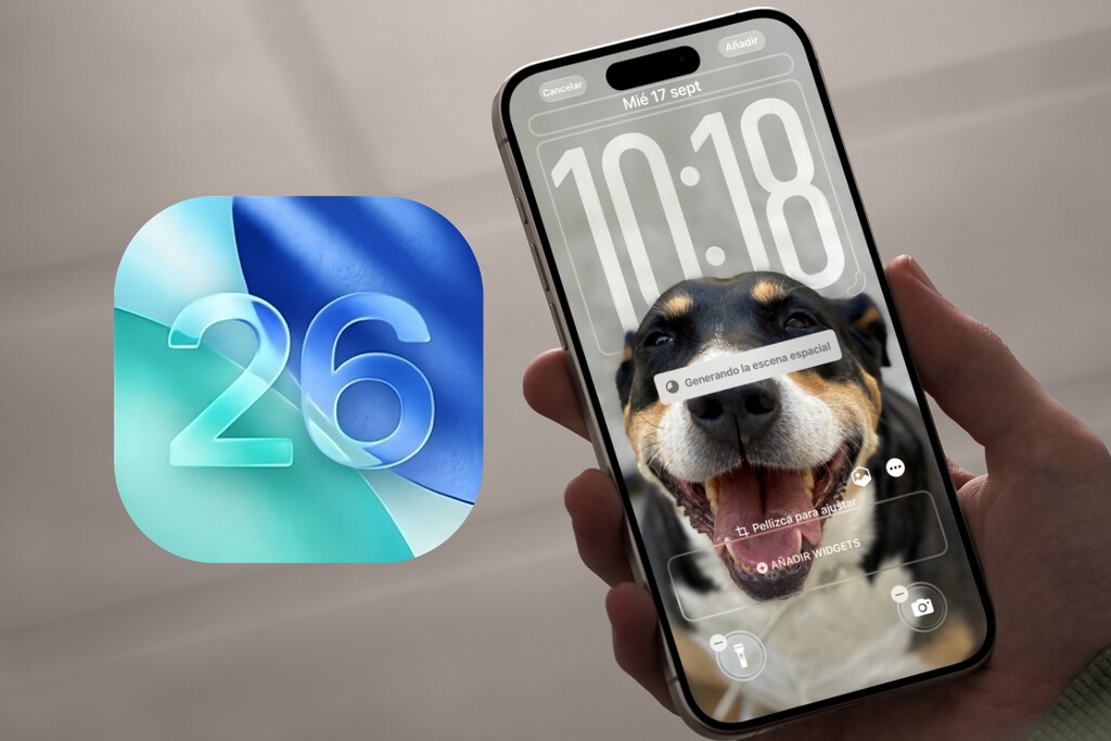 La novedad escondida de iOS 26 que ya es de mis favoritas: conseguir que las fotos "se salgan" de la pantalla