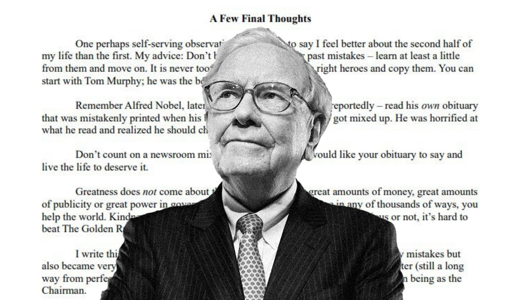 La carta de despedida de Warren Buffett: así es el adiós de uno de los inversores más grandes del mundo