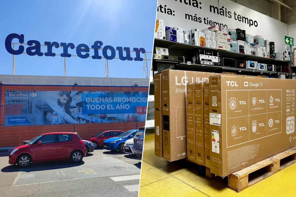 Ahórrate el IVA en Carrefour: cinco teles para aprovechar la nueva campaña de ofertas con modelo LG, Samsung y más
