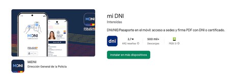 Izquierda, aplicación oficial; derecha, aplicación paralela