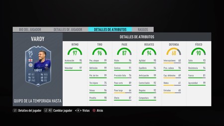 TOTSSF. Todos los mapas del Equipo de la temporada de la Premier League y los nuevos objetivos temáticos 20 Fifa 20 C Fut en los menús 1299