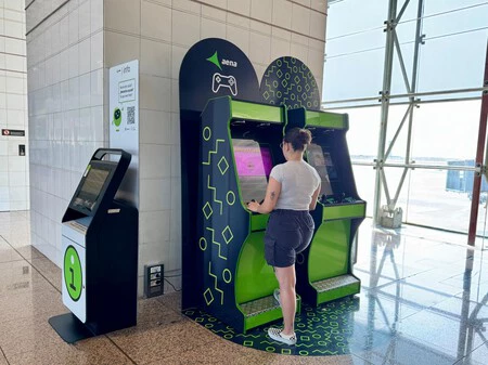 zona gaming aeropuerto barcelona