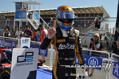 Esteban Gutiérrez y Luiz Razia ganan en Valencia, la GP2 se pone emocionante