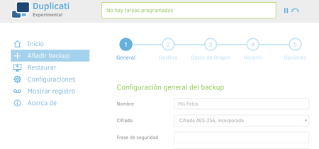 Una herramienta de respaldo gratuita para Windows, Mac y Linux que cifra tus archivos y los guarda en la nube