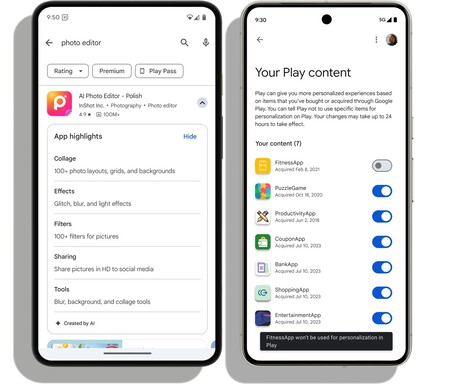 Google Play Novedades