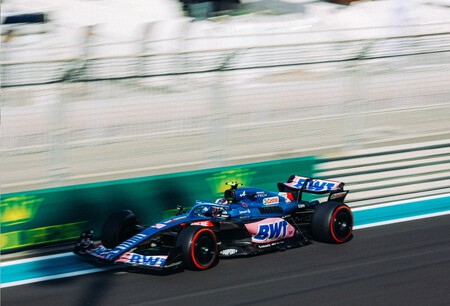 Ocon Abu Dabi F1 2022