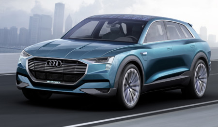 Audi e-tron quattro concept: un escaparate tecnológico con 500 kilómetros de autonomía eléctrica