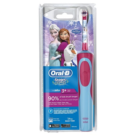 Por 16,99 euros tenemos el cepillo de dientes eléctrico para niños Oral-B Stages Power Kids en Amazon