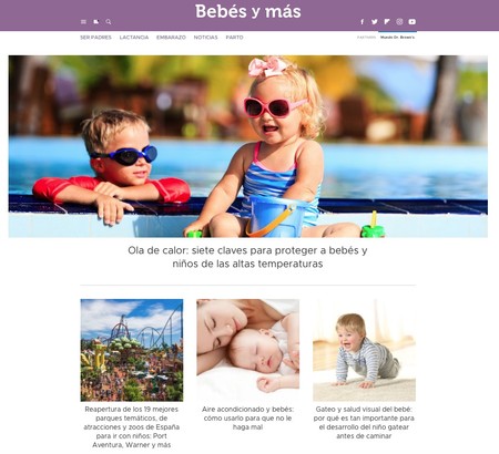 Suscríbete a Bebés y más y síguenos en nuestras redes sociales para no perderte nada