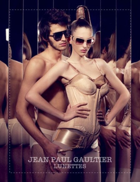 Jean Paul Gaultier lunettes, alguna idea más para tus gafas de sol