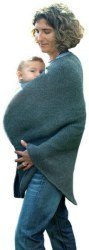 Mamaponcho para calentar a la mamá y el bebé