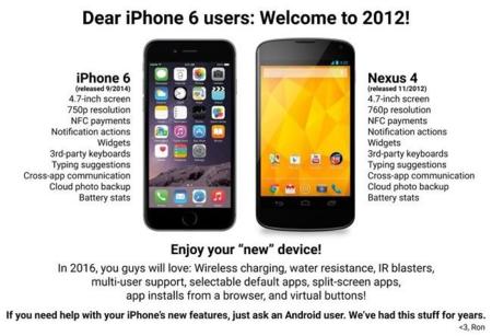 Cara y cruz con el iPhone 6, la imagen de la semana