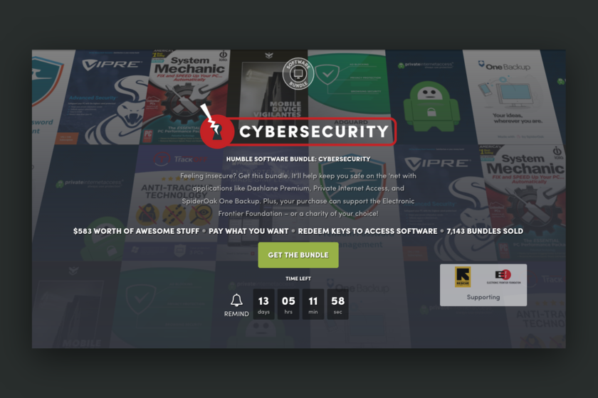Humble Software Bundle Ciberseguridad: paga lo que quieras por correo ...