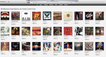 50 álbumes legendarios de Metal y Hard Rock a precio especial en la iTunes Store por tiempo limitado