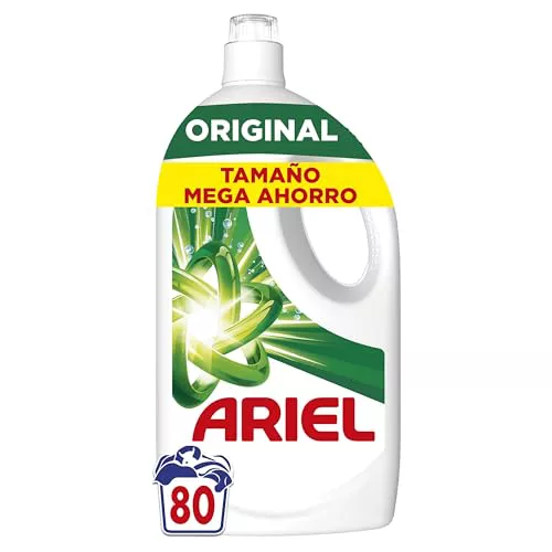 Ariel Detergente Lavadora Liquido 80 Lavados, Original